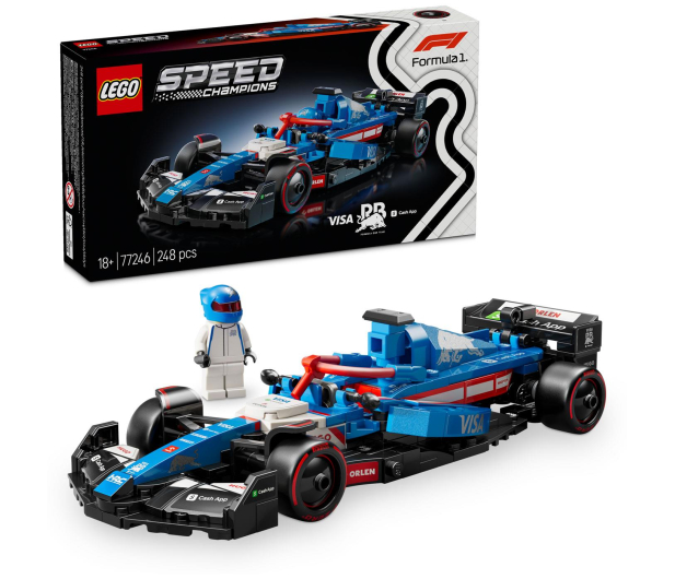 LEGO Speed Champions 77246 Bolid F1® Visa Cash App RB VCARB 01 - 1308236 - zdjęcie 2